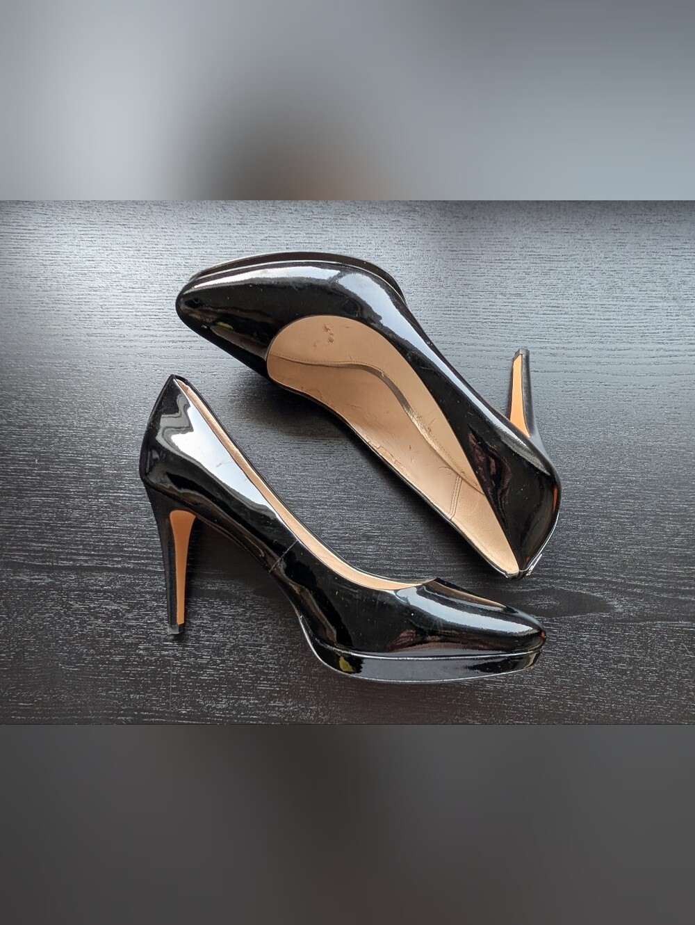 [Flawed] Coach Glossy Black Heels